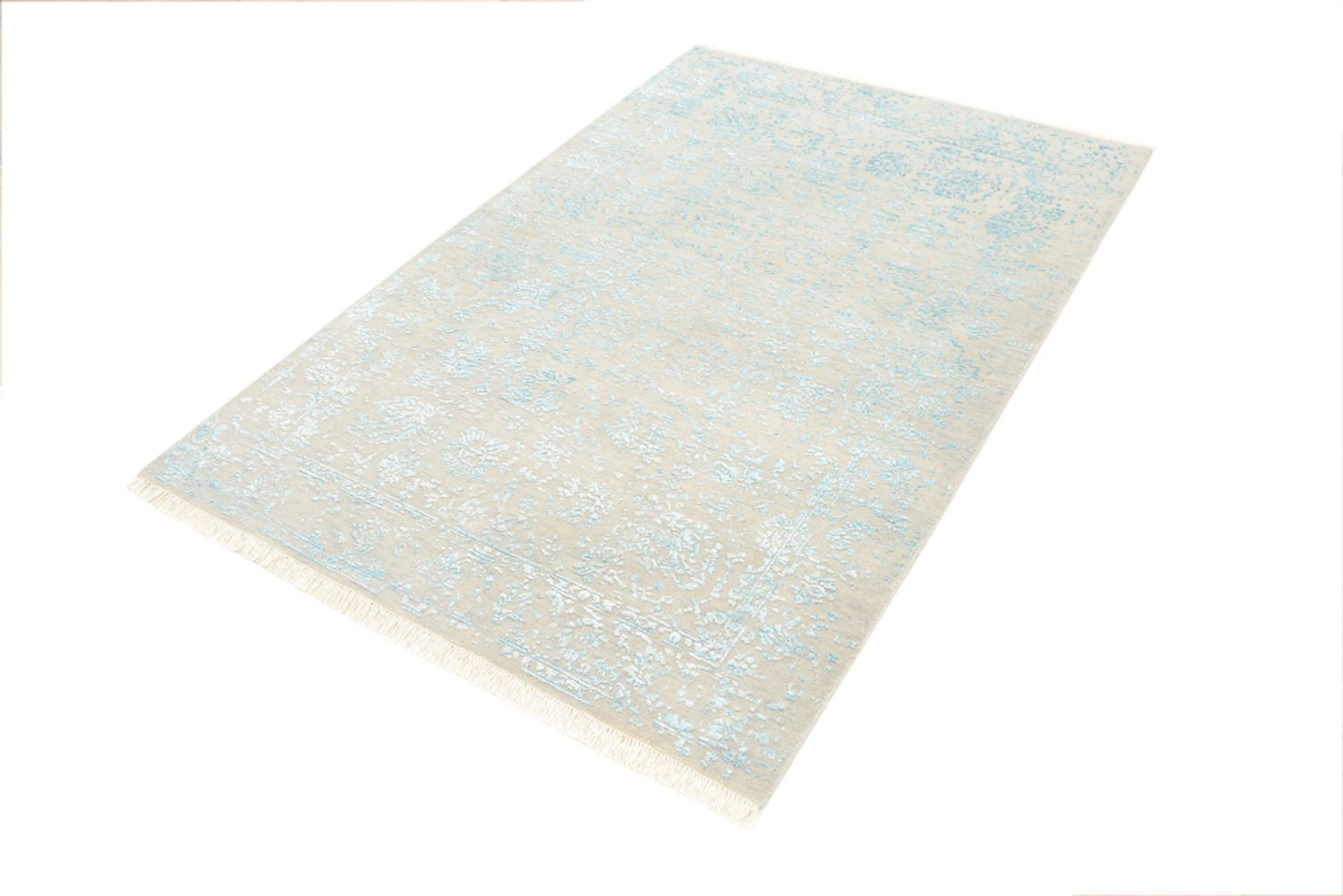Designer tæppe - 178 x 122 cm - grå