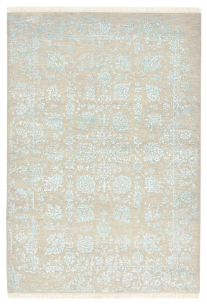 Designer tæppe - 177 x 124 cm - lysegrå