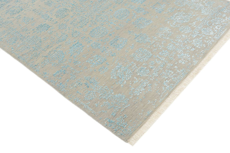 Designer tæppe - 177 x 124 cm - lysegrå