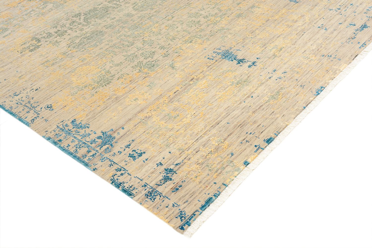 Designer tæppe - 303 x 198 cm - lys beige