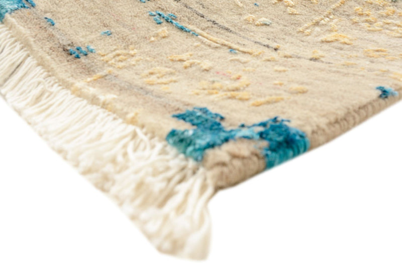Designer tæppe - 303 x 198 cm - lys beige