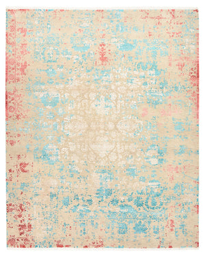 Designer tæppe - 299 x 243 cm - flerfarvet