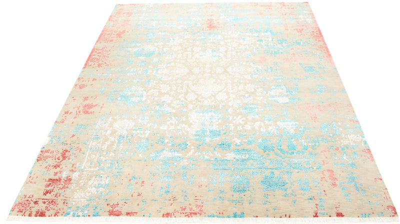 Designer tæppe - 299 x 243 cm - flerfarvet