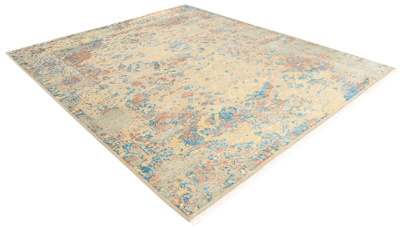 Designer tæppe - 298 x 246 cm - flerfarvet