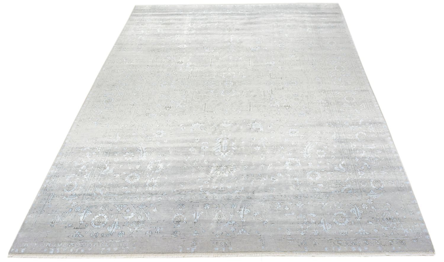 Designer tæppe - 361 x 275 cm - grå
