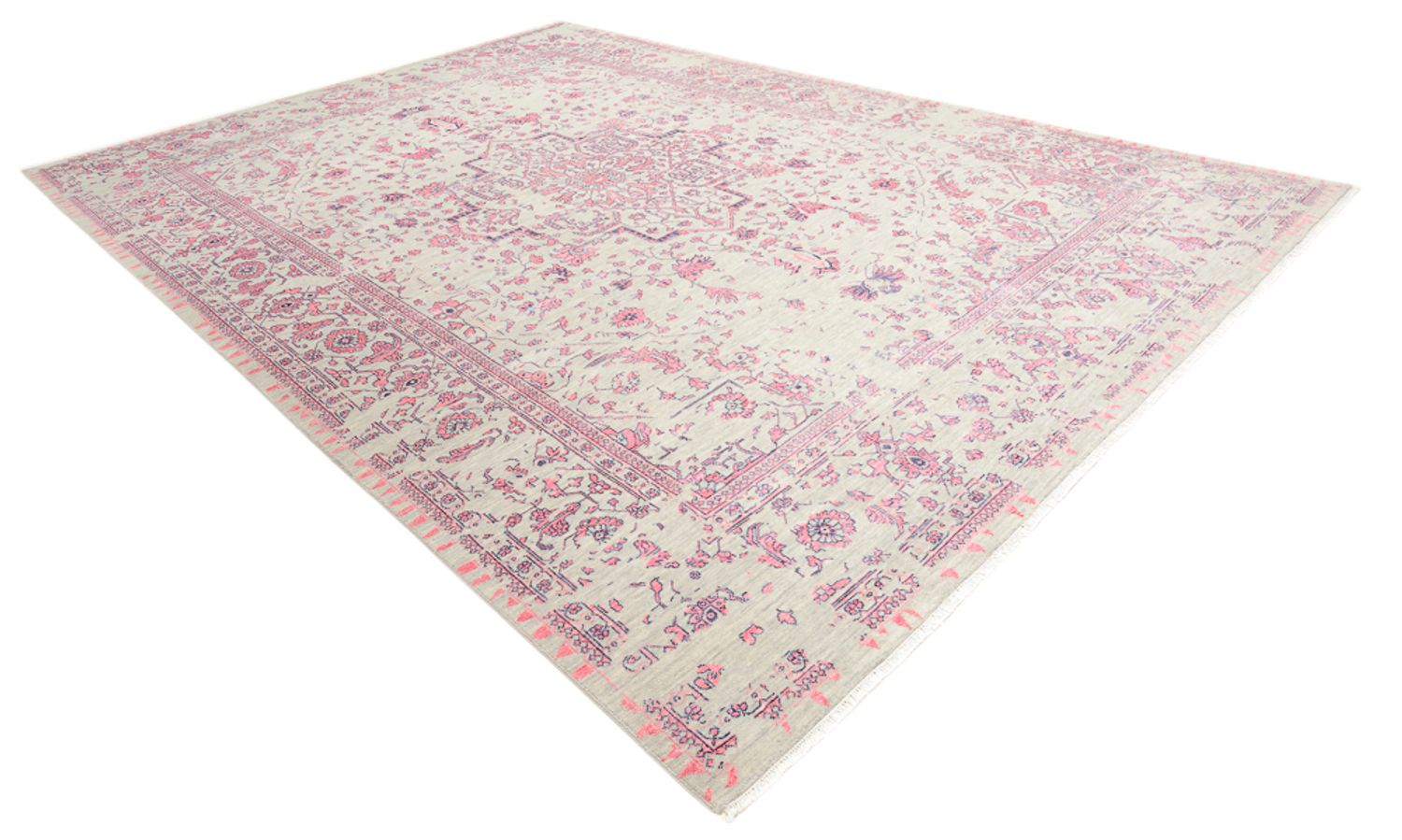Designer tæppe - 427 x 301 cm - lilac