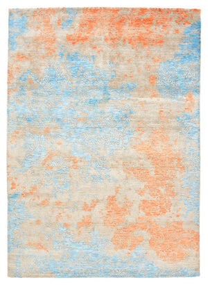 Designer tæppe - 243 x 175 cm - flerfarvet