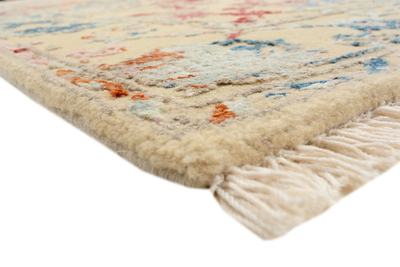 Designer tæppe - 182 x 121 cm - sand