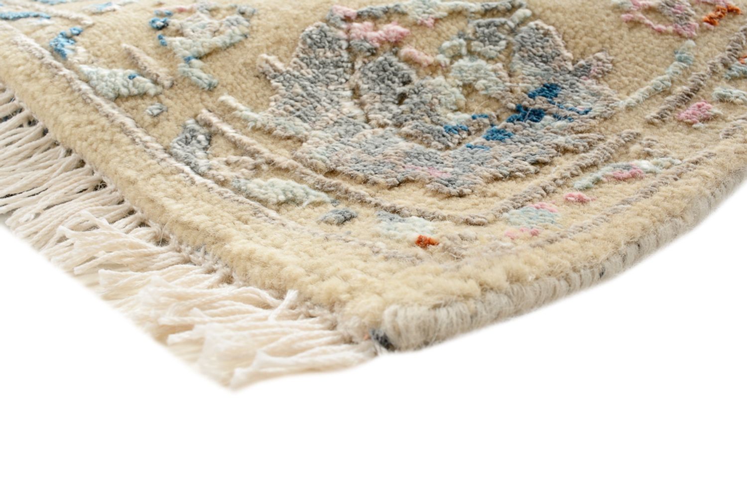 Designer tæppe - 182 x 121 cm - sand