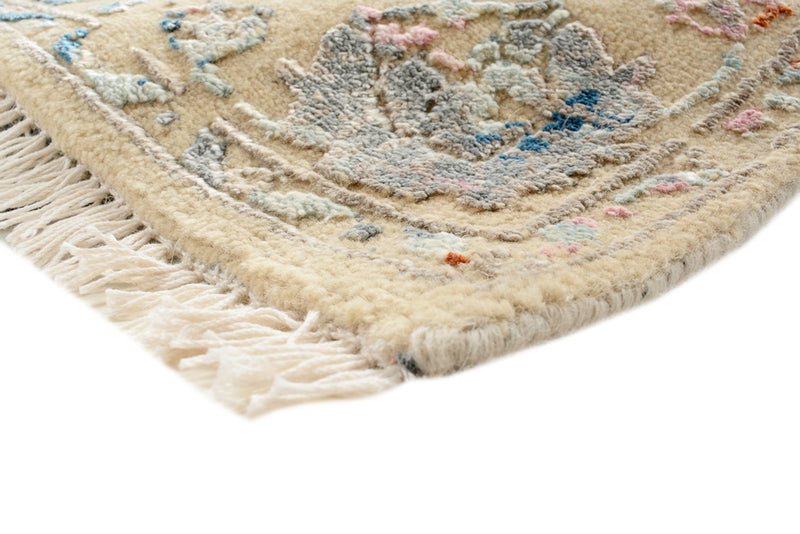 Designer tæppe - 182 x 121 cm - sand