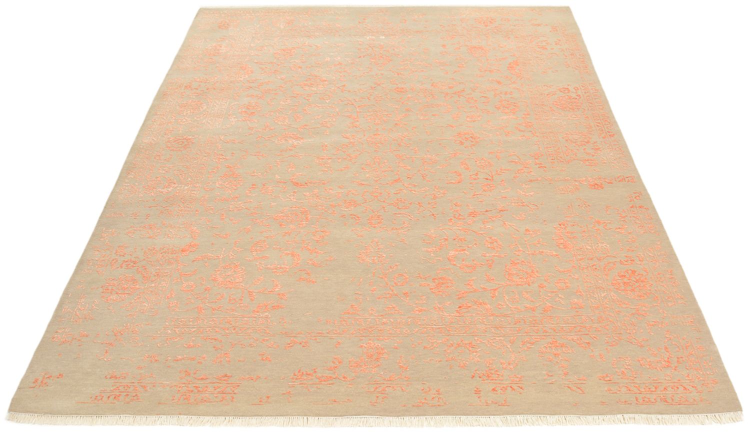 Designer tæppe - 302 x 248 cm - orange