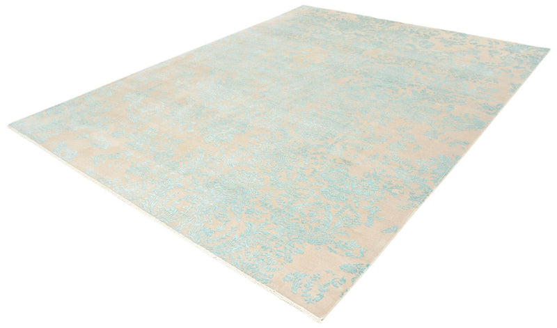 Designer tæppe - 309 x 244 cm - aqua