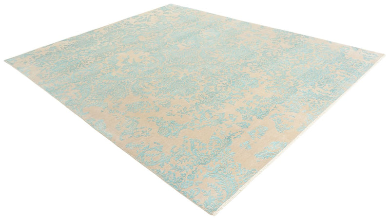 Designer tæppe - 309 x 244 cm - aqua