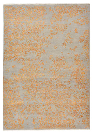 Designer tæppe - 181 x 129 cm - grå