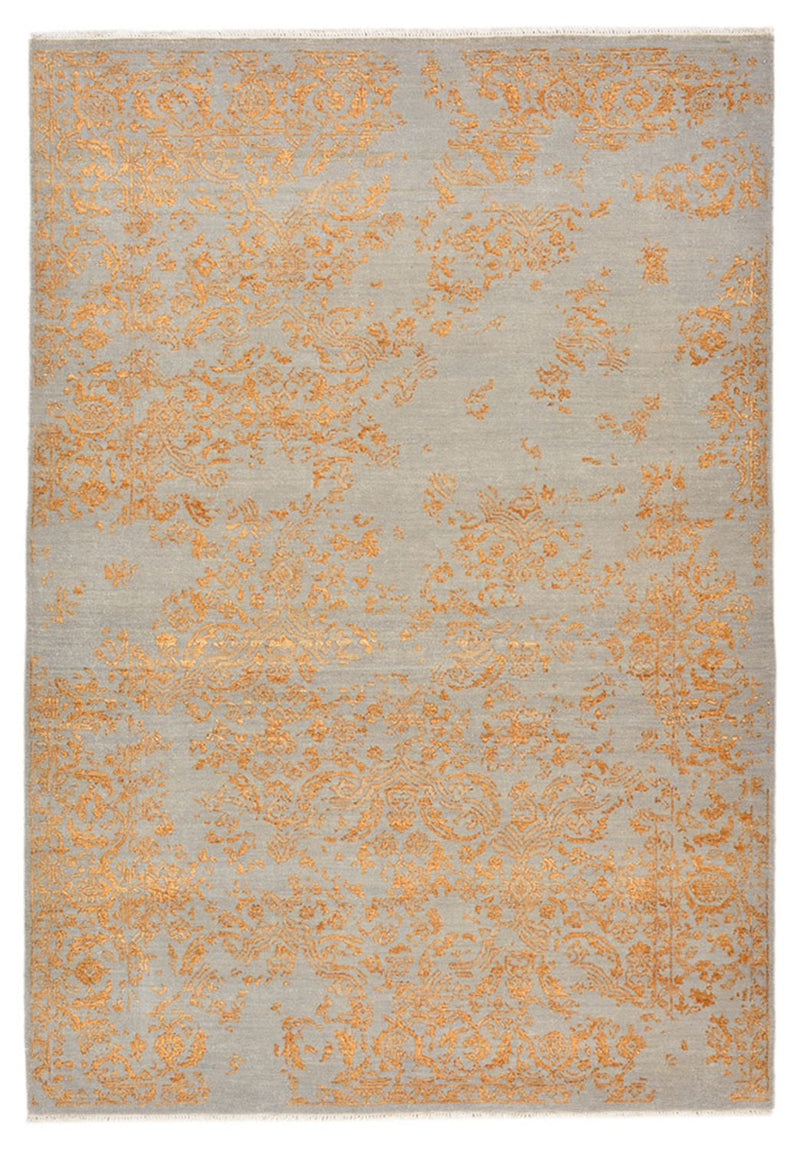 Designer tæppe - 181 x 129 cm - grå