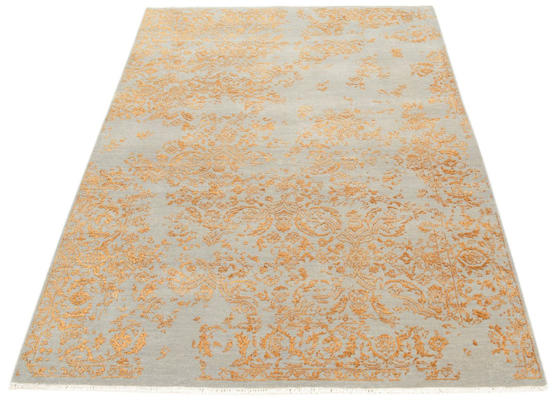 Designer tæppe - 181 x 129 cm - grå