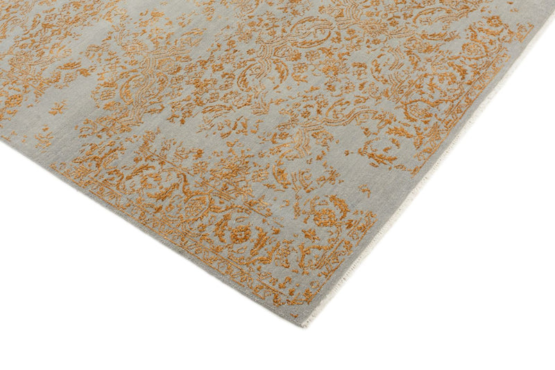 Designer tæppe - 181 x 129 cm - grå