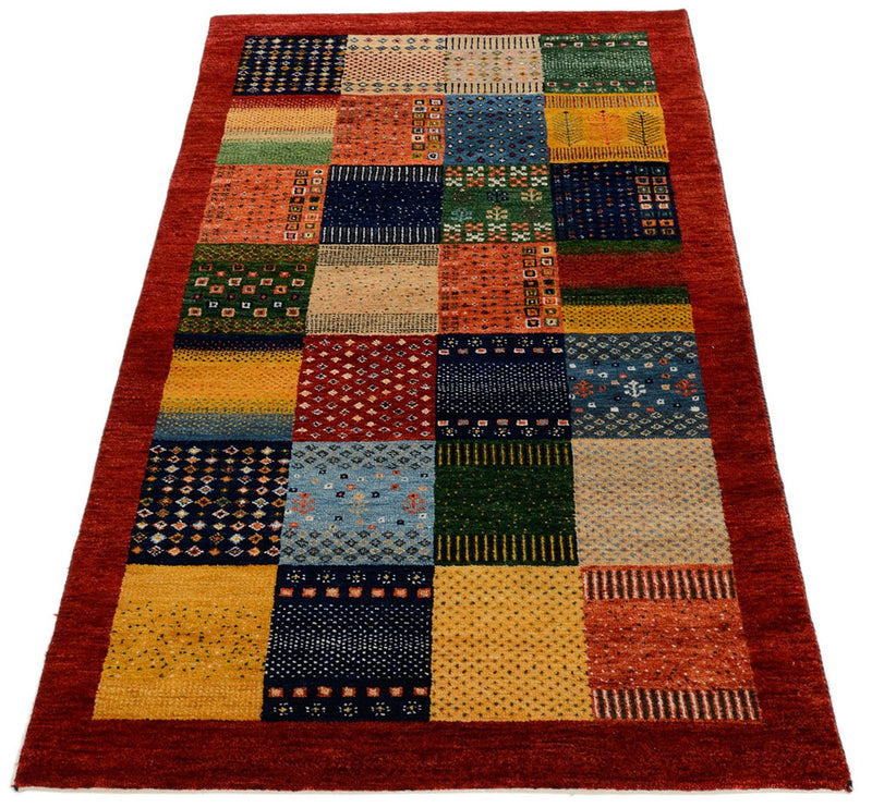 Gabbeh-tæppe - Loribaft Indus - 162 x 91 cm - flerfarvet