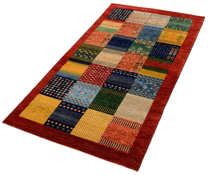 Gabbeh-tæppe - Loribaft Indus - 162 x 91 cm - flerfarvet