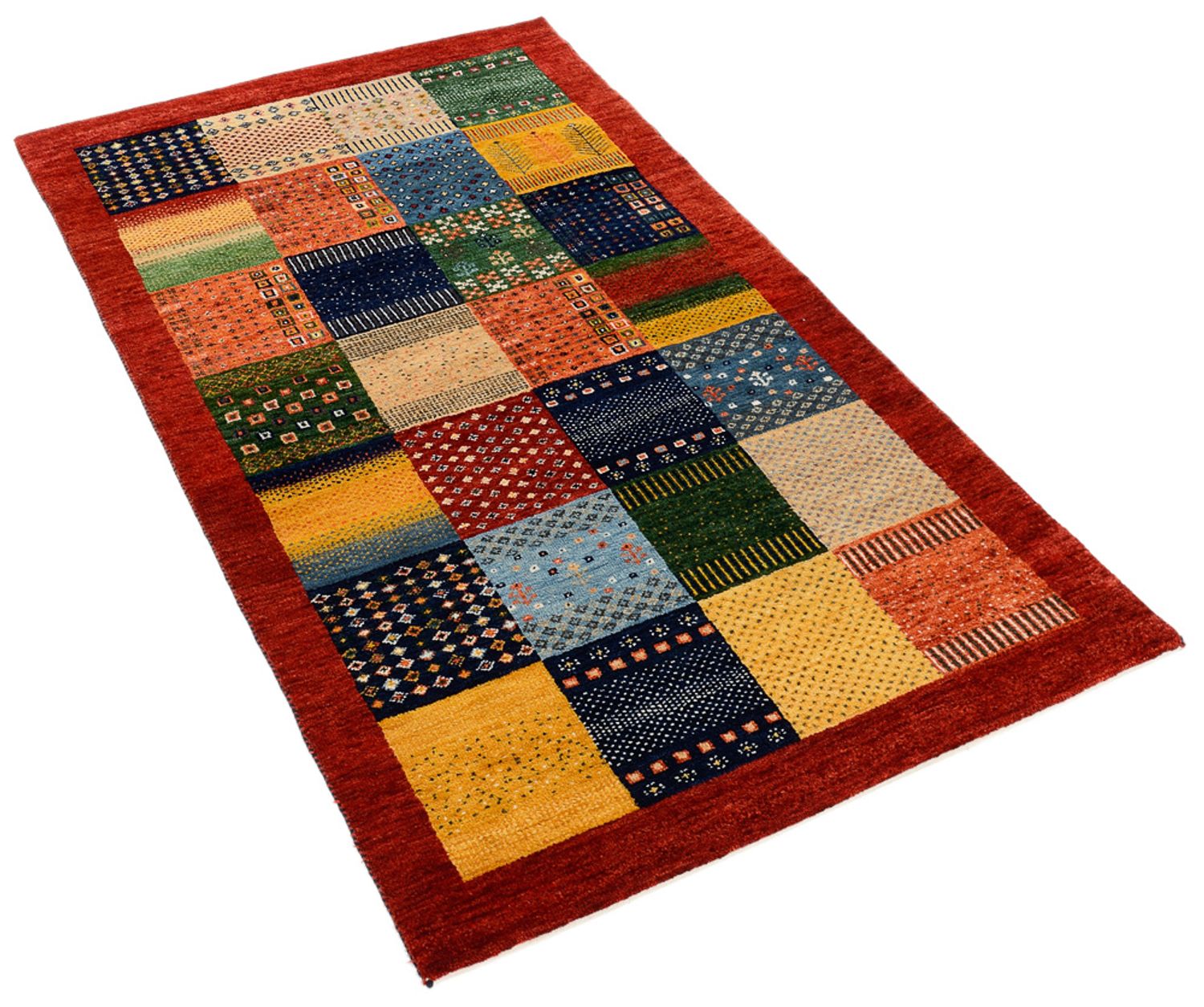 Gabbeh-tæppe - Loribaft Indus - 162 x 91 cm - flerfarvet