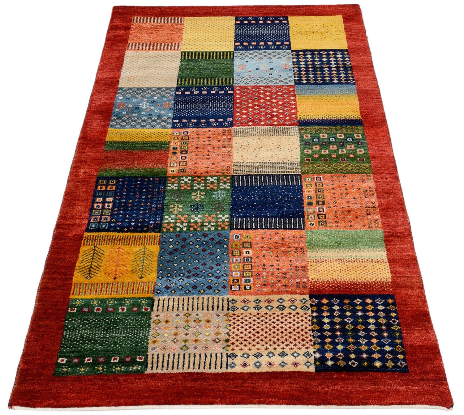 Gabbeh-tæppe - Loribaft Indus - 162 x 91 cm - flerfarvet