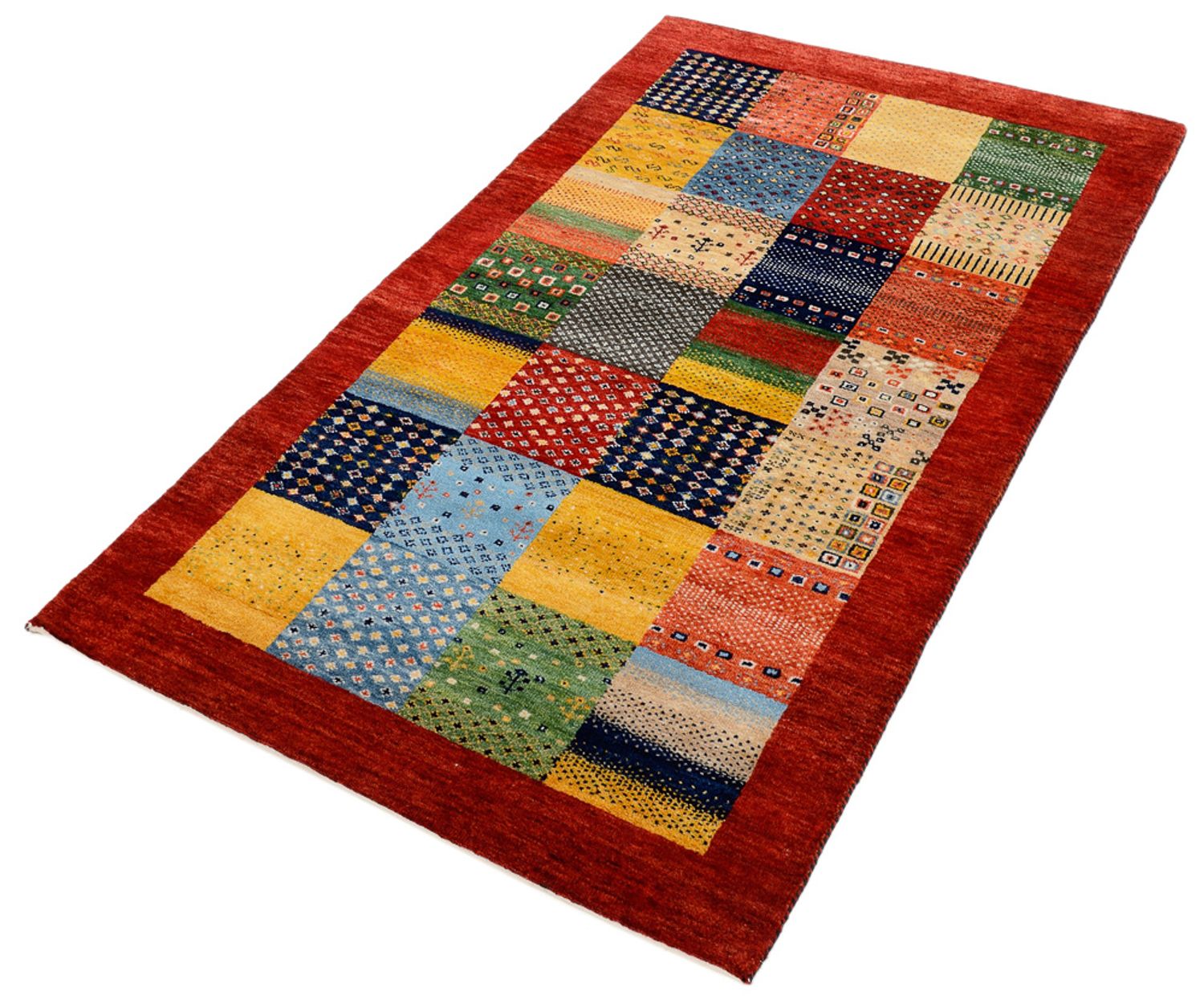 Gabbeh-tæppe - Loribaft Indus - 163 x 96 cm - flerfarvet