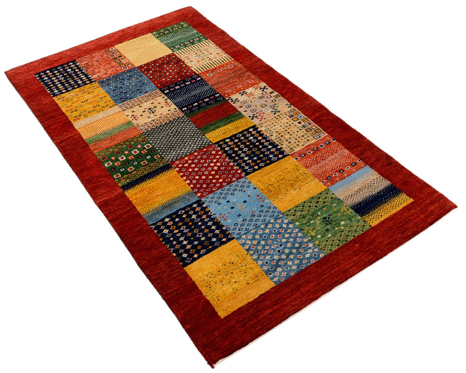 Gabbeh-tæppe - Loribaft Indus - 163 x 96 cm - flerfarvet