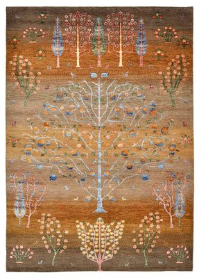 Gabbeh-tæppe - Loribaft Indus - 244 x 174 cm - flerfarvet