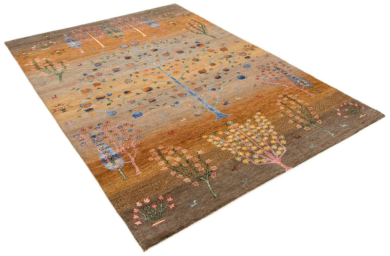 Gabbeh-tæppe - Loribaft Indus - 244 x 174 cm - flerfarvet