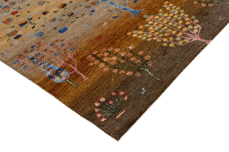 Gabbeh-tæppe - Loribaft Indus - 244 x 174 cm - flerfarvet