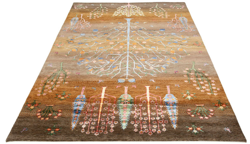 Gabbeh-tæppe - Loribaft Indus - 244 x 174 cm - flerfarvet