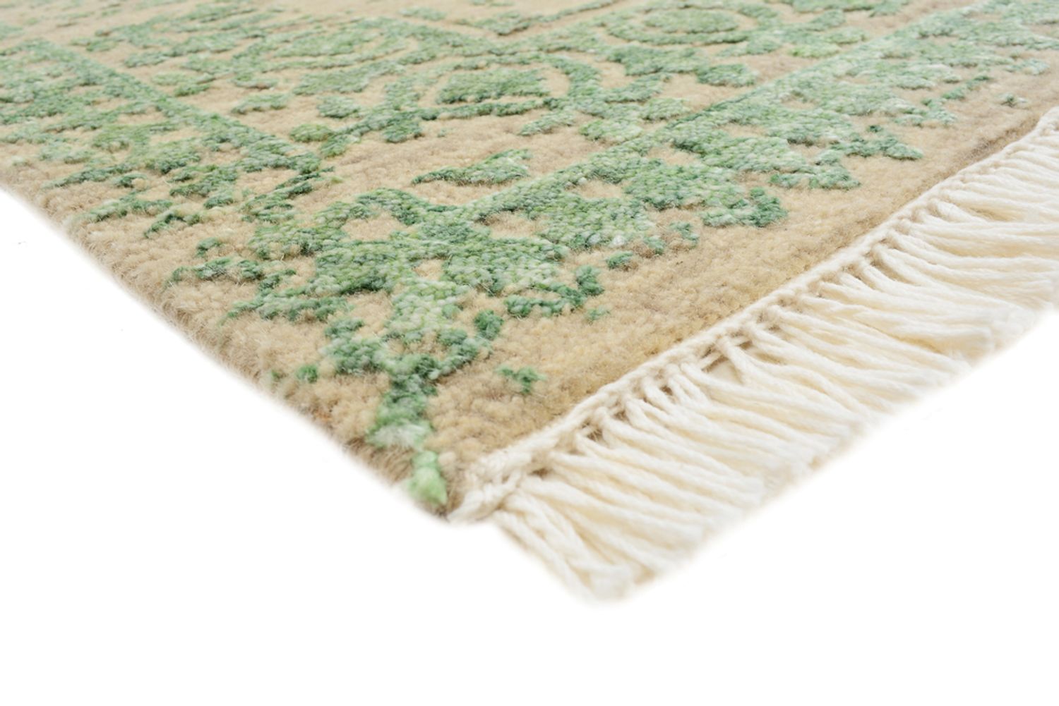 Designer tæppe - 243 x 172 cm - mørk beige