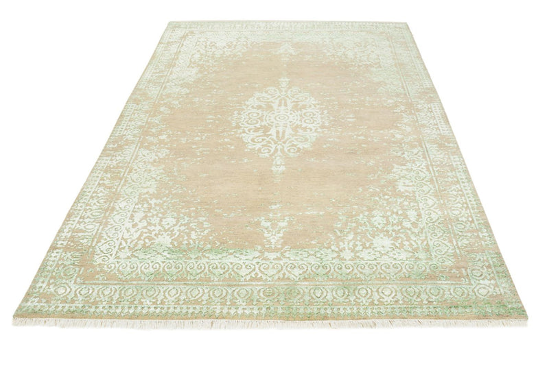 Designer tæppe - 243 x 172 cm - mørk beige
