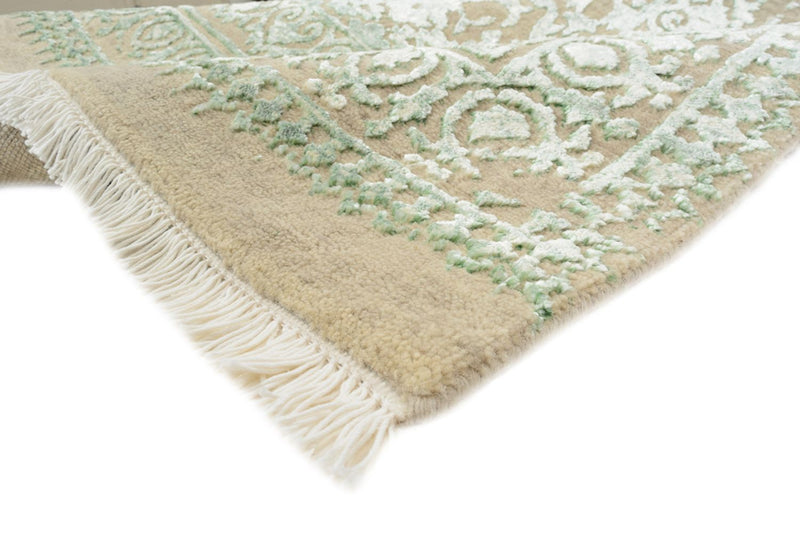 Designer tæppe - 243 x 172 cm - mørk beige