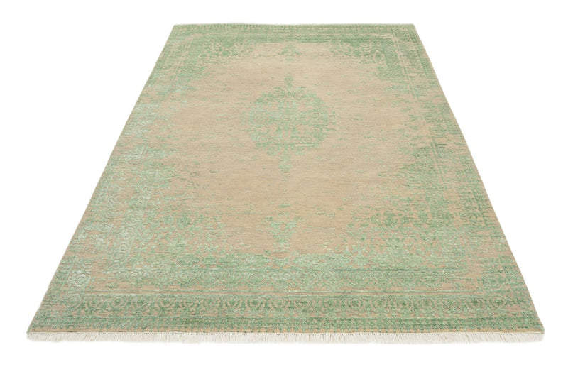 Designer tæppe - 239 x 171 cm - mørk beige