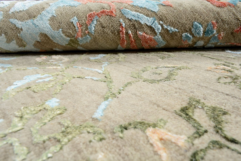 Designer tæppe - 349 x 259 cm - sand