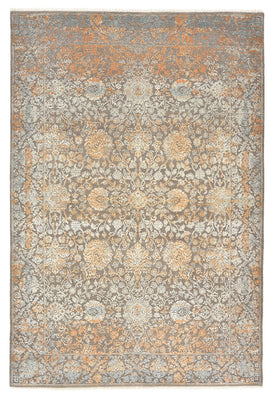 Designer tæppe - 245 x 168 cm - mørk beige