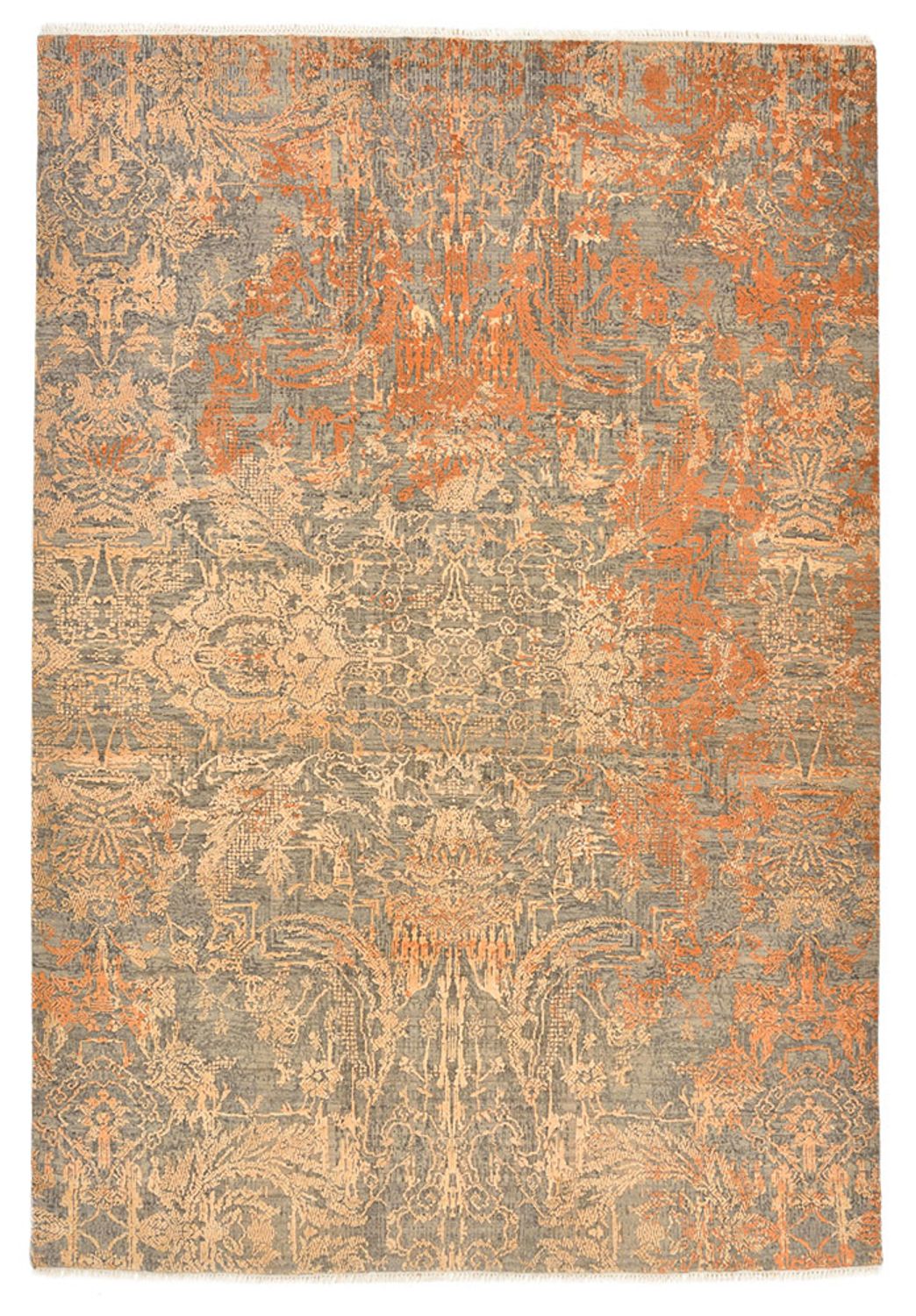 Designer tæppe - 240 x 166 cm - mørkegrå