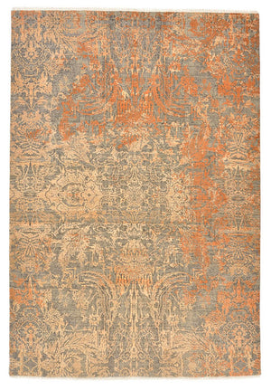 Designer tæppe - 240 x 166 cm - mørkegrå