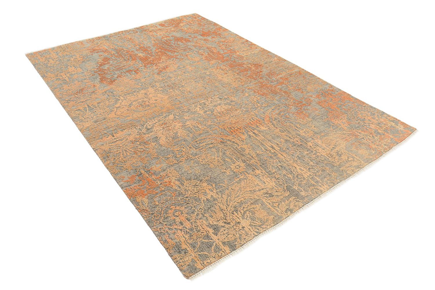 Designer tæppe - 240 x 166 cm - mørkegrå