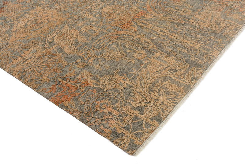 Designer tæppe - 240 x 166 cm - mørkegrå