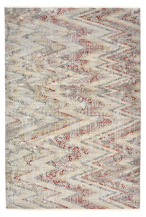 Designer tæppe - 247 x 166 cm - flerfarvet