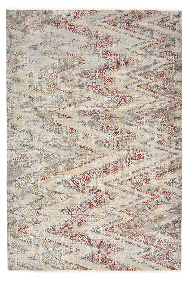 Designer tæppe - 247 x 166 cm - flerfarvet