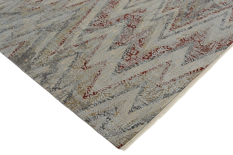 Designer tæppe - 247 x 166 cm - flerfarvet