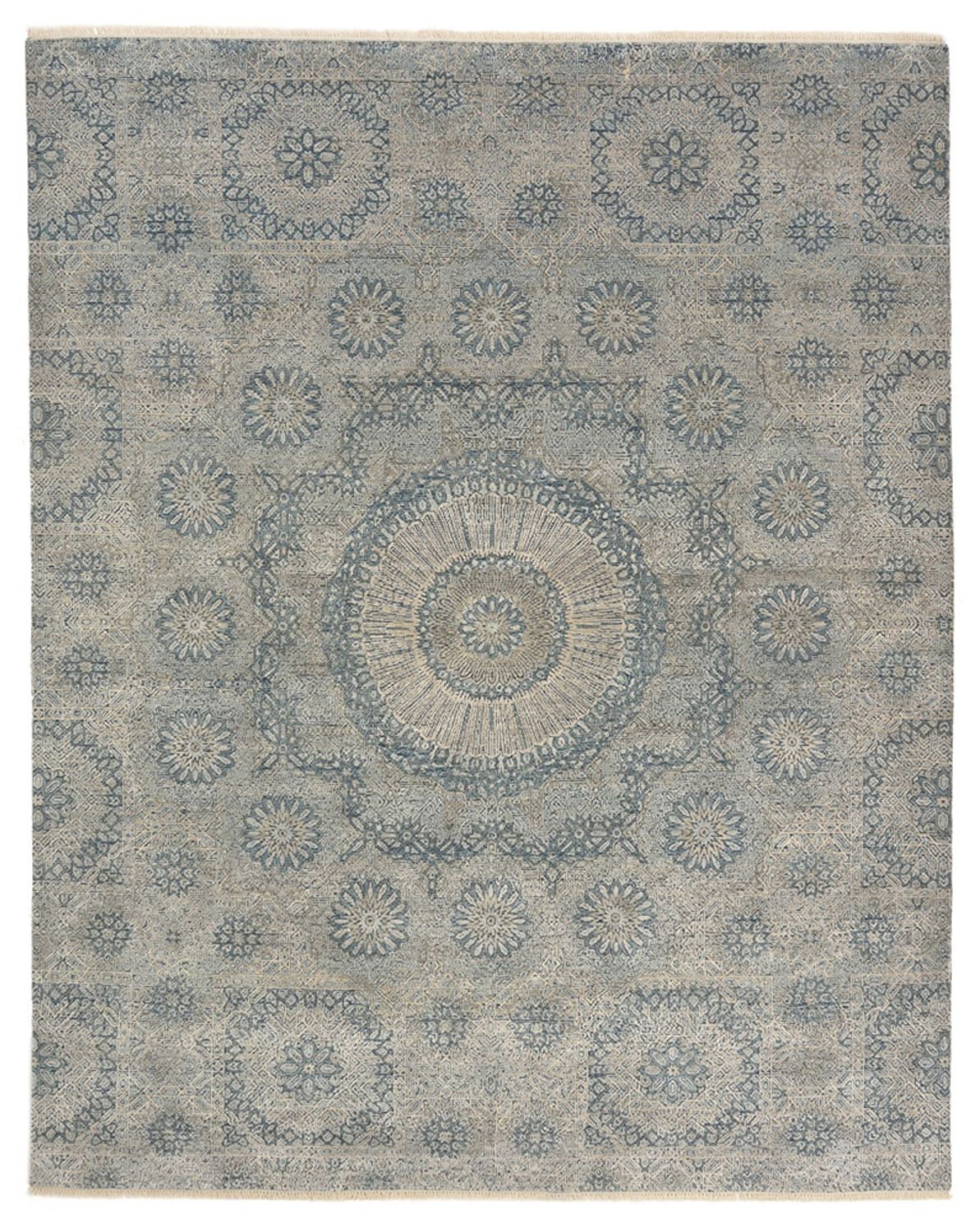 Designer tæppe - 301 x 243 cm - grå