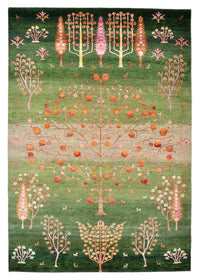 Gabbeh-tæppe - Loribaft Indus - 246 x 171 cm - flerfarvet