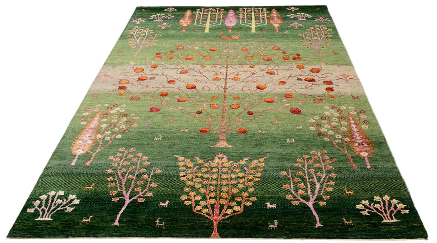 Gabbeh-tæppe - Loribaft Indus - 246 x 171 cm - flerfarvet