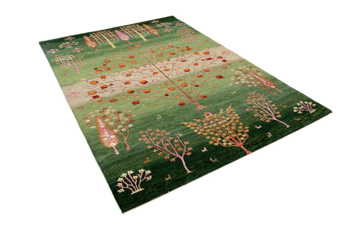 Gabbeh-tæppe - Loribaft Indus - 246 x 171 cm - flerfarvet