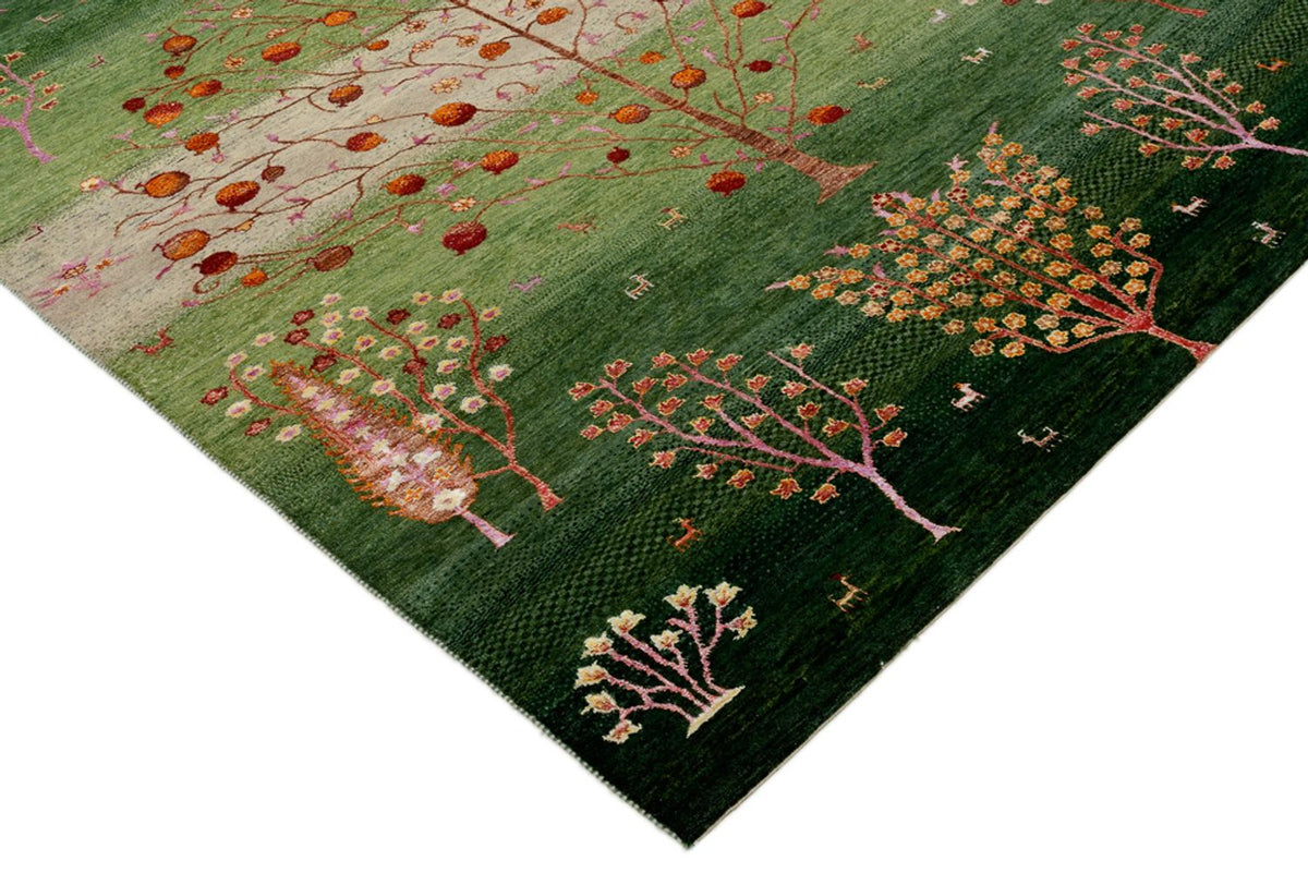 Gabbeh-tæppe - Loribaft Indus - 246 x 171 cm - flerfarvet