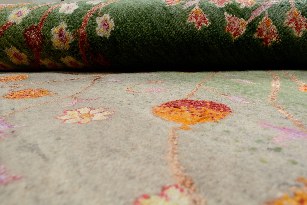 Gabbeh-tæppe - Loribaft Indus - 246 x 171 cm - flerfarvet